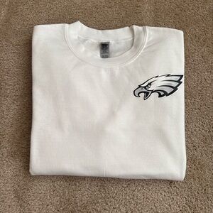 White Philadelphia Sweatshirt - XS adult